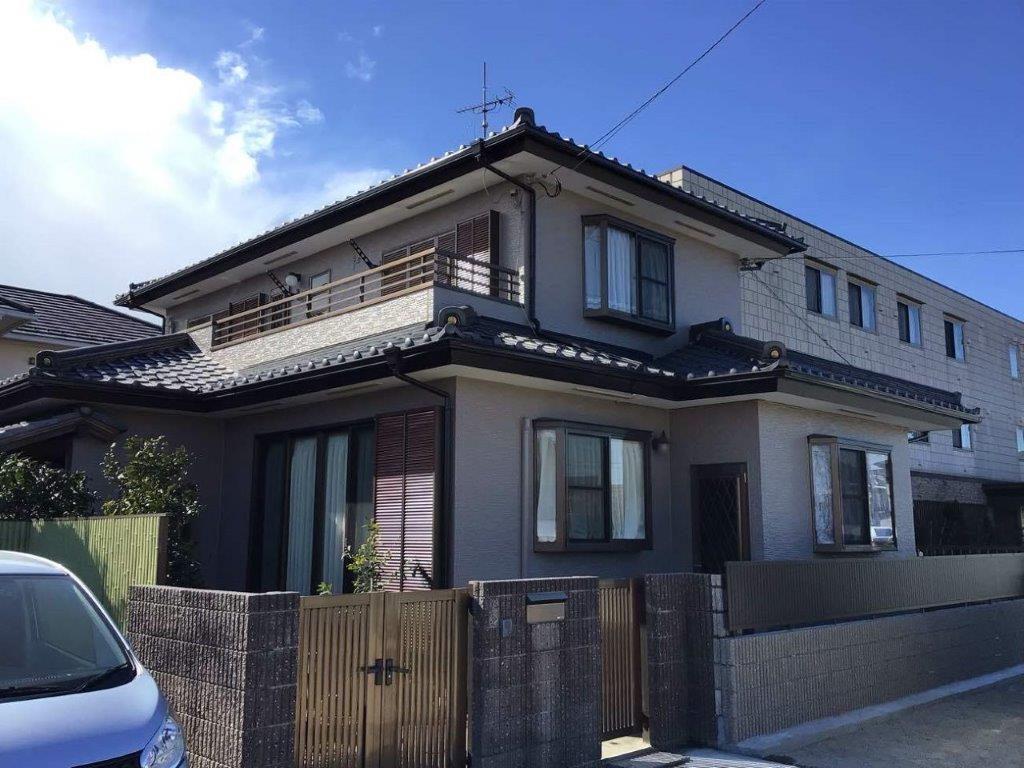 埼玉県三郷市のM様邸 外壁・屋根塗装 施工事例
