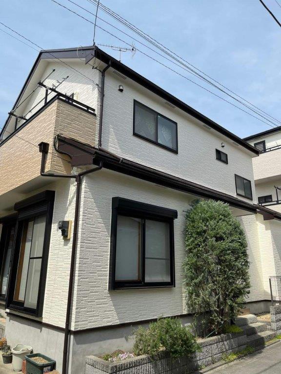 東京都葛飾区水元のW様邸 外壁・屋根塗装 施工事例