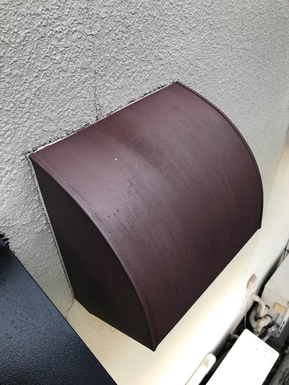 換気フード 塗装メンテナンス前