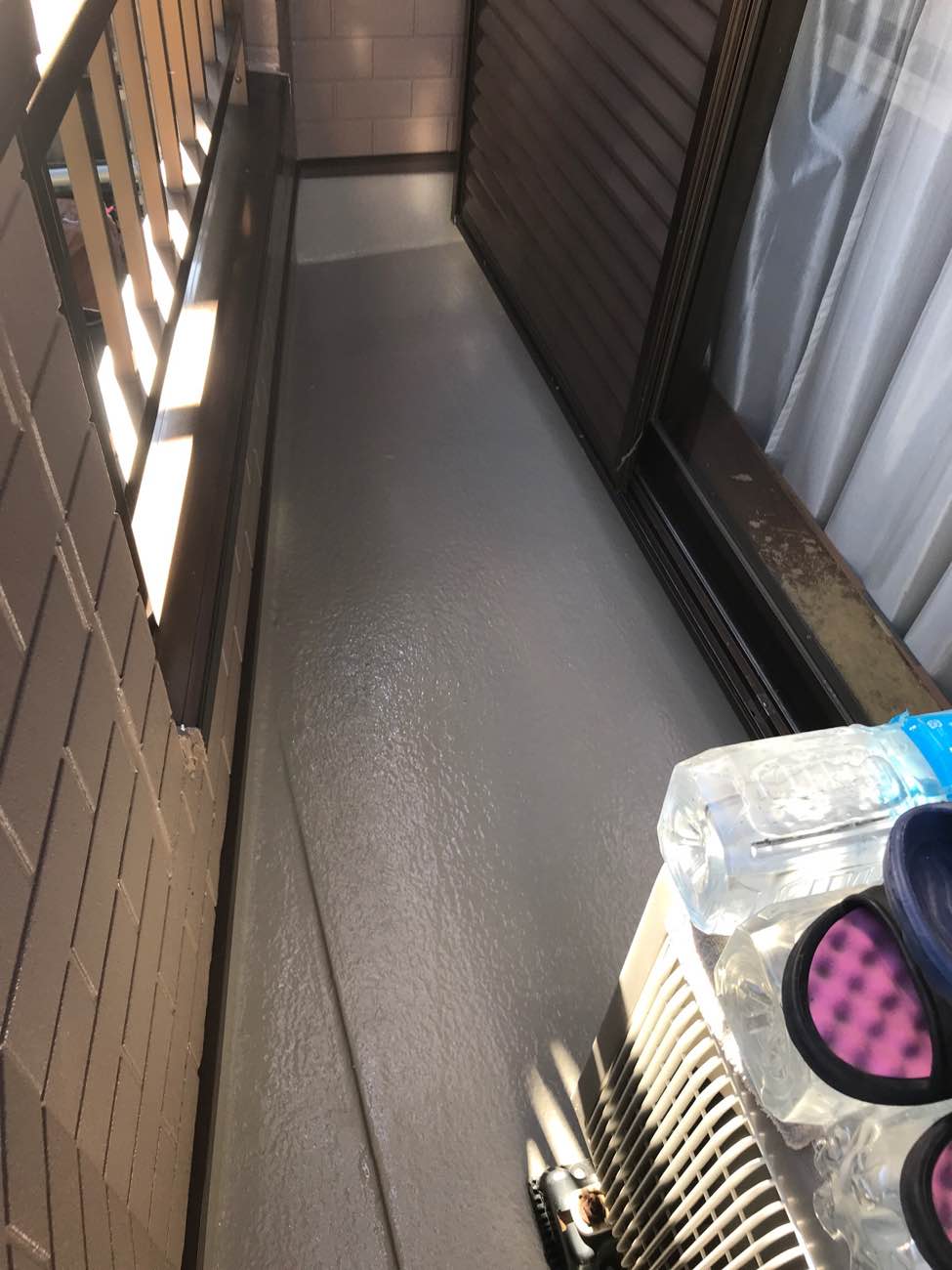 ベランダ・バルコニーの防水塗装後