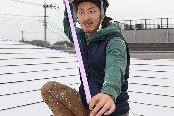 厚木市 外壁塗装 施工スタッフ 木村章生