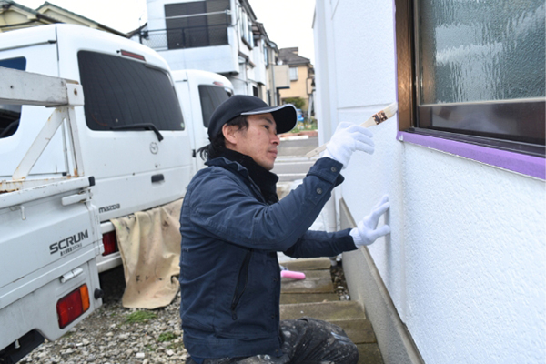 厚木市 外壁塗装 施工スタッフ 関和彦